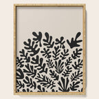Matisse Black Cut Outs Abstract Mid Century Modern Art Serving Tray Gallery Image 1