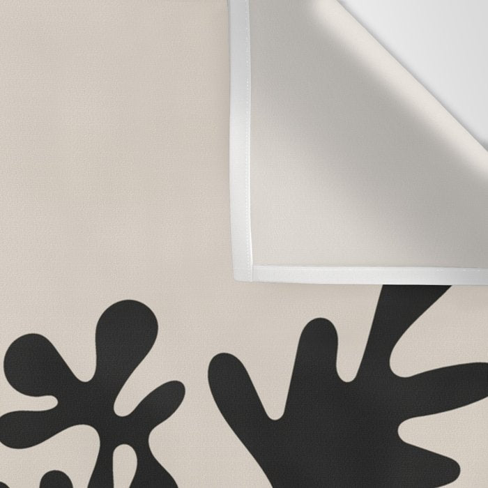 Matisse Black Cut Outs Abstract Mid Century Modern Art Wall Tapestry Gallery Image 3