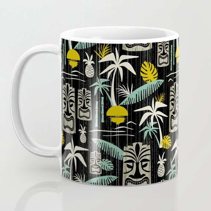 Island Tiki - Black Coffee Mug Gallery Image 3