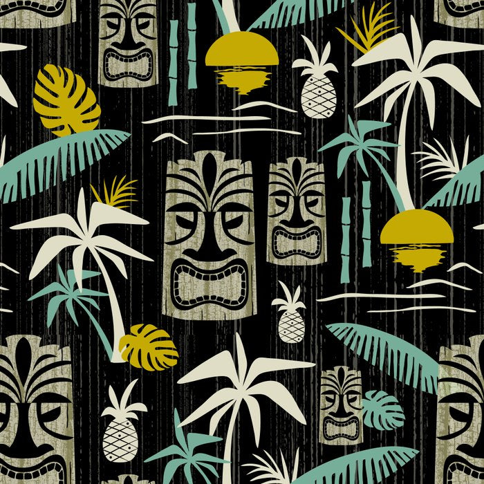 Island Tiki - Black Coffee Mug Gallery Image 2