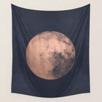 Red Moon Wall Tapestry Gallery Image 4