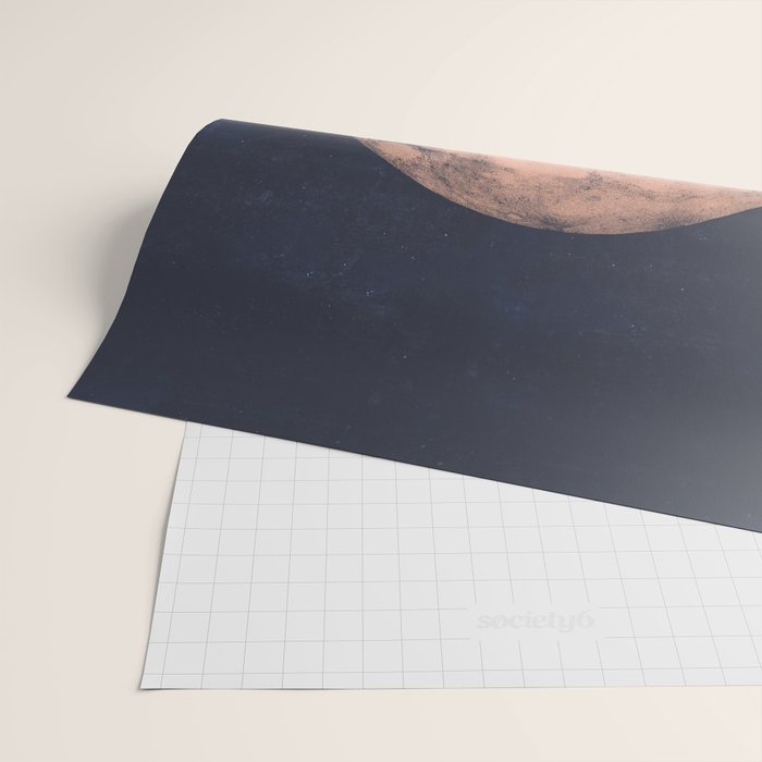 Red Moon Wrapping Paper Gallery Image 2