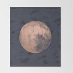 Red Moon Throw Blanket Gallery Image 2