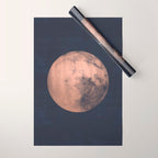 Red Moon Wrapping Paper Gallery Image 1