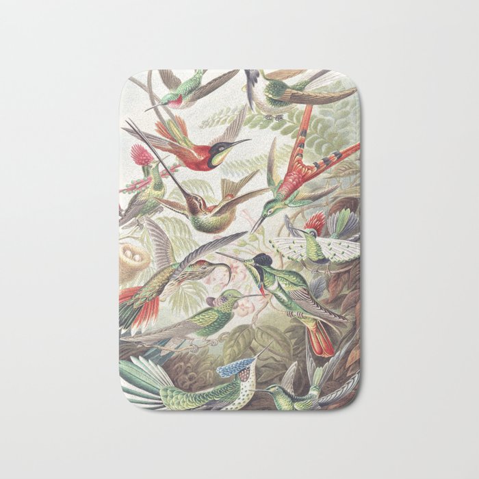 Hummingbirds 2.0 Bath Mat Gallery Image 1