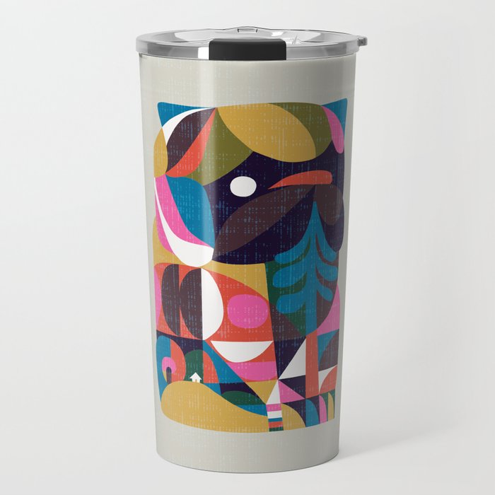 Nordic Pug Travel Mug Gallery Image 1