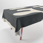 Modern Abstract Minimal Shapes 37 Tablecloth Gallery Image 1