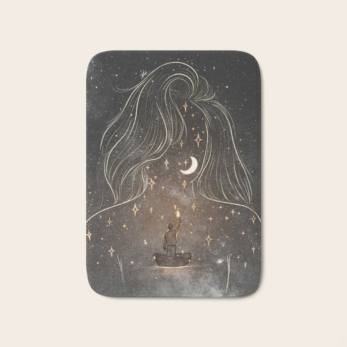I see the universe in you. Bath Mat Gallery Image 1