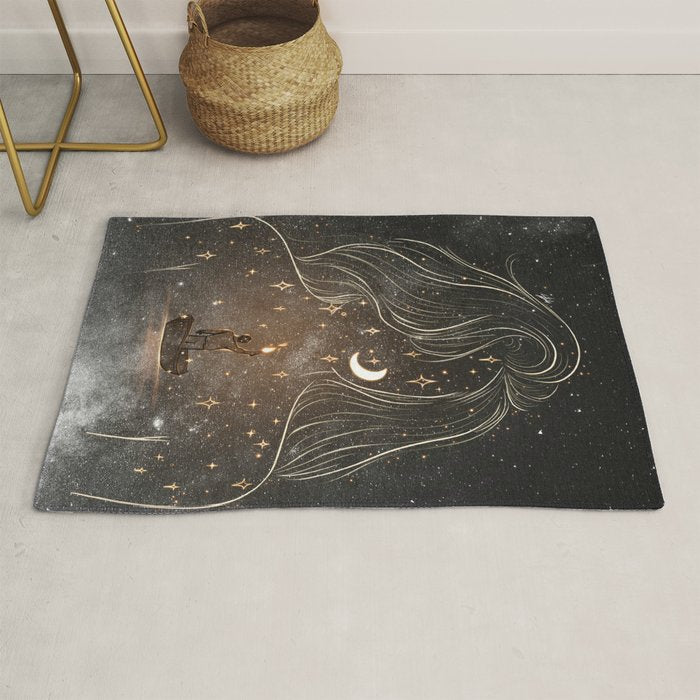 I see the universe in you. Rug Gallery Image 1
