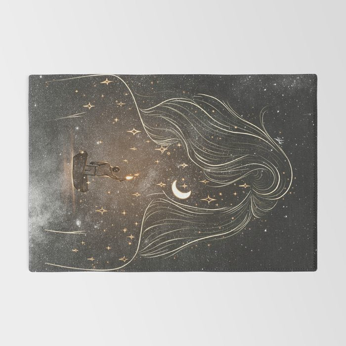 I see the universe in you. Rug Gallery Image 2