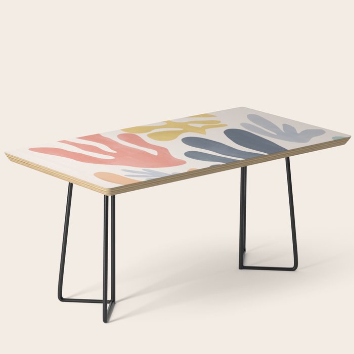Matisse Cutouts Homage - Abstract Painting Coffee Table Gallery Image 1