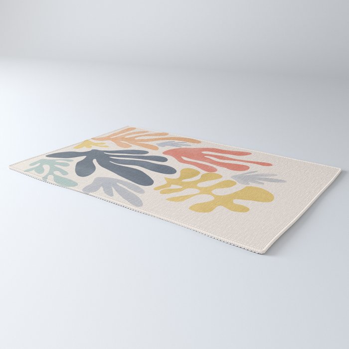 Matisse Cutouts Homage - Abstract Painting Rug Gallery Image 3