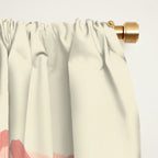 Coral Tulips in Bloom Window Curtain Gallery Image 2