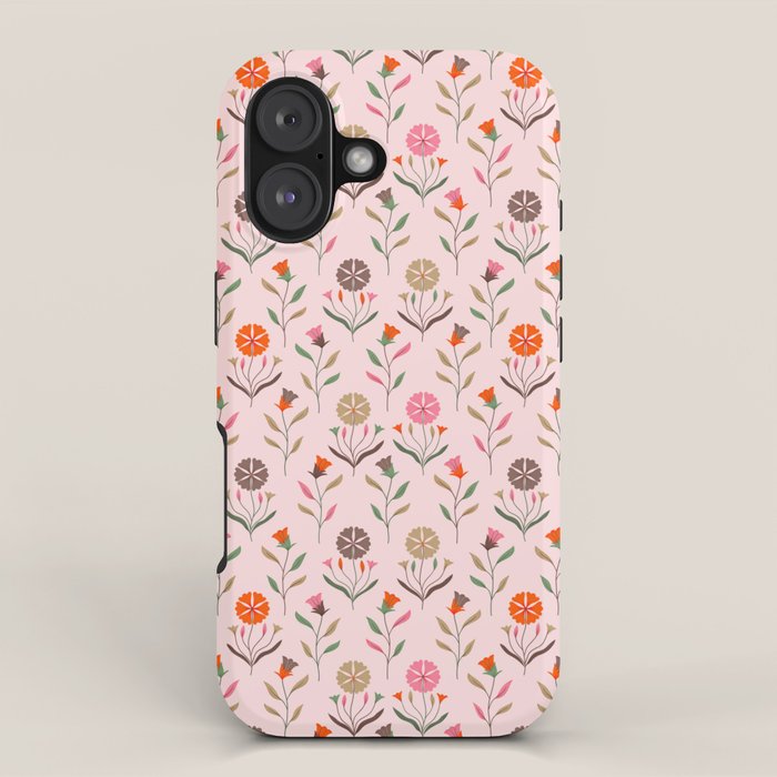 Folk Meadow - Spring Blush iPhone Case Gallery Image 1