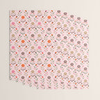 Folk Meadow - Spring Blush Wrapping Paper Gallery Image 3
