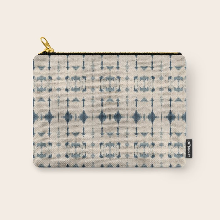Shibori Soundwaves Carry All Pouch Gallery Image 1