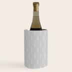 Art Deco Waterfalls // Grey & White Wine Chiller Gallery Image 3