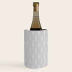 Art Deco Waterfalls // Grey & White Wine Chiller Gallery Image 2