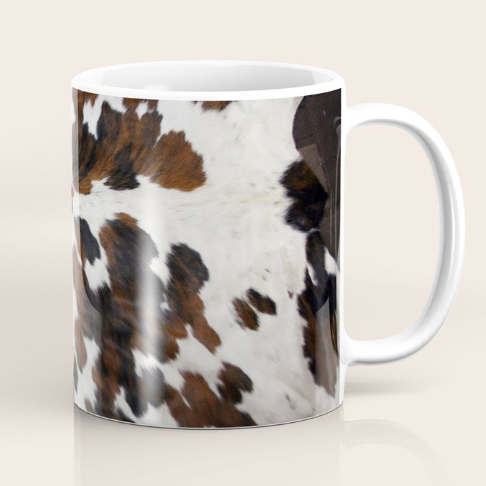 Brown Cowhide Coffee Mug Gallery Image 1