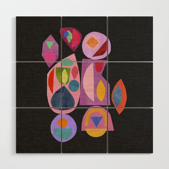 Midnight Mirror  Wood Wall Art Gallery Image 1
