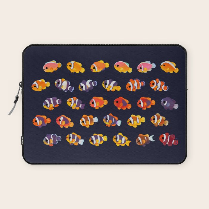 Anemone fish Laptop Sleeve Gallery Image 1