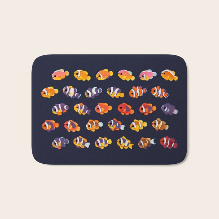 Anemone fish Bath Mat Gallery Image 1
