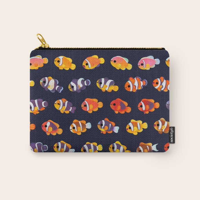 Anemone fish Carry All Pouch Gallery Image 1