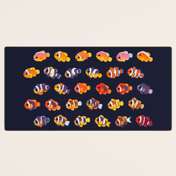 Anemone fish Desk Mat Gallery Image 3