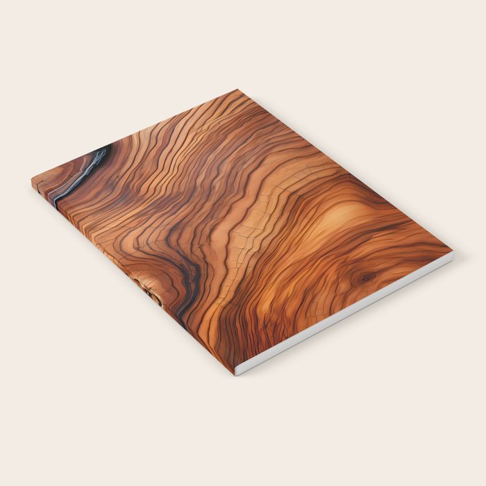 Ethereal Wooden Notebook Gallery Image 1