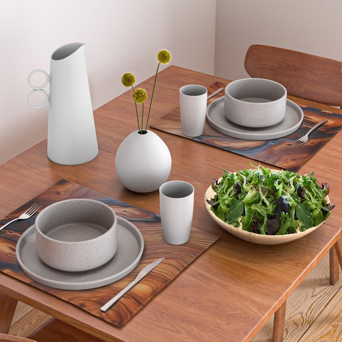 Ethereal Wooden Placemat Gallery Image 2