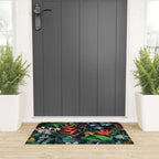 Tropical Flora - Night Welcome Mat Gallery Image 3