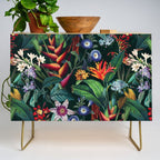 Tropical Flora - Night Credenza Gallery Image 1