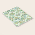 Jade Enamel Art Deco Fans Notebook Gallery Image 3