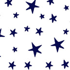 Stars - Navy Blue on White Coffee Mug Gallery Image 2