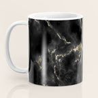 Modern abstract black gold trendy marble Coffee Mug Gallery Image 3
