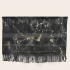 Modern abstract black gold trendy marble Wall Hanging Gallery Image 1