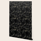 Modern abstract black gold trendy marble Wallpaper Gallery Image 2