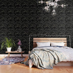 Modern abstract black gold trendy marble Wallpaper Gallery Image 3