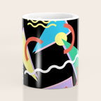 Memphis pattern 87 - 80s / 90s Retro Coffee Mug Gallery Image 4
