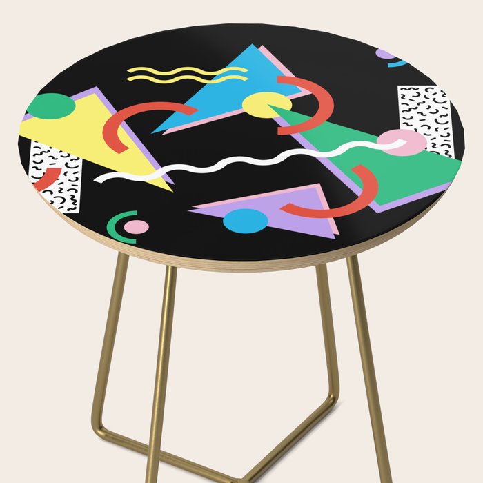 Memphis pattern 87 - 80s / 90s Retro Side Table Gallery Image 2