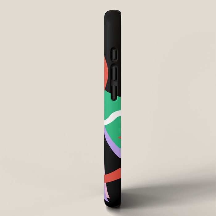 Memphis pattern 87 - 80s / 90s Retro iPhone Case Gallery Image 2