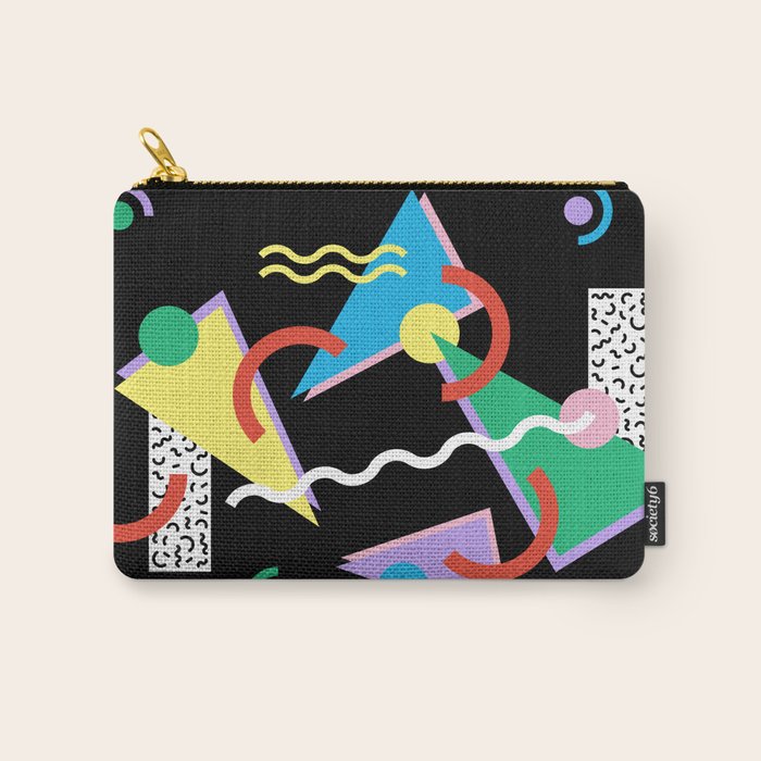 Memphis pattern 87 - 80s / 90s Retro Carry All Pouch Gallery Image 1