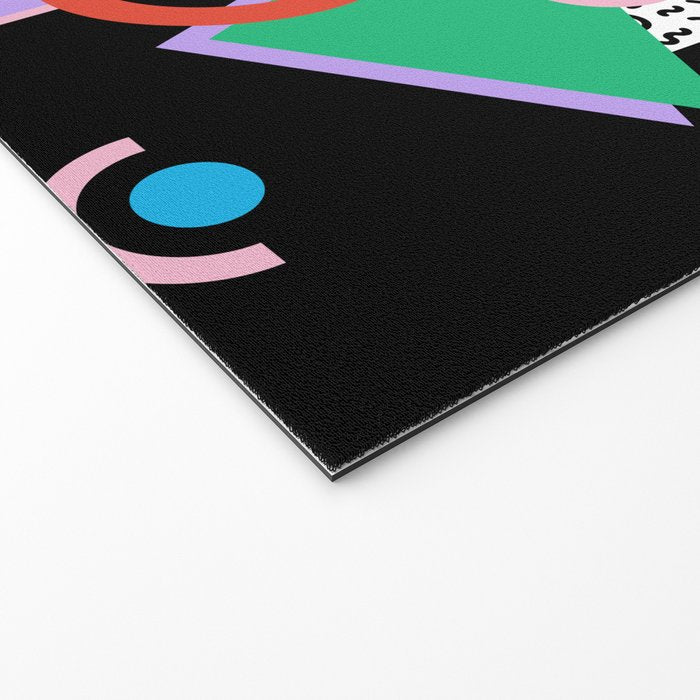 Memphis pattern 87 - 80s / 90s Retro Welcome Mat Gallery Image 2