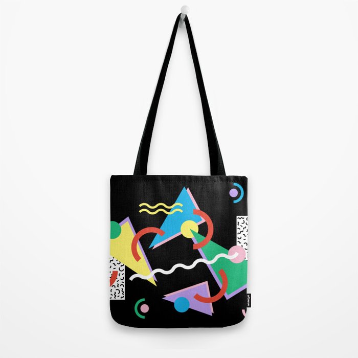 Memphis pattern 87 - 80s / 90s Retro Tote Bag Gallery Image 2