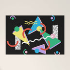 Memphis pattern 87 - 80s / 90s Retro Welcome Mat Gallery Image 1