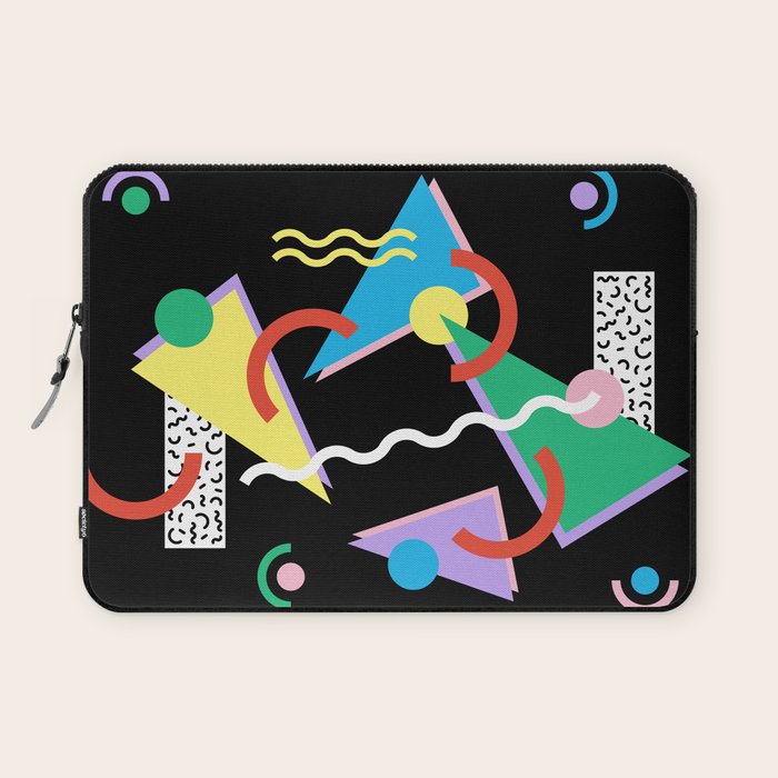 Memphis pattern 87 - 80s / 90s Retro Laptop Sleeve Gallery Image 1