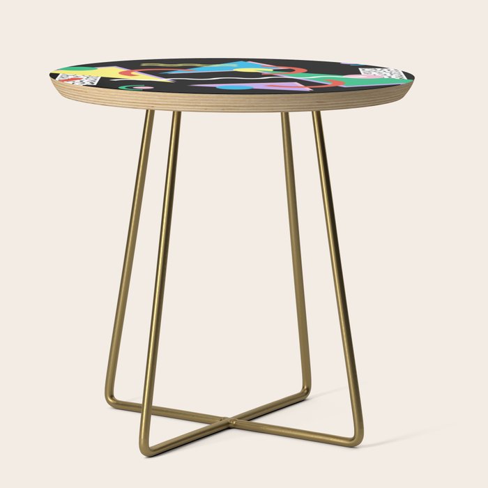 Memphis pattern 87 - 80s / 90s Retro Side Table Gallery Image 1