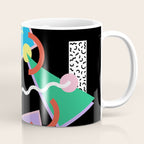 Memphis pattern 87 - 80s / 90s Retro Coffee Mug Gallery Image 1