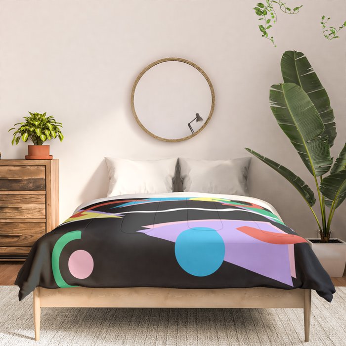 Memphis pattern 87 - 80s / 90s Retro Comforter Gallery Image 3