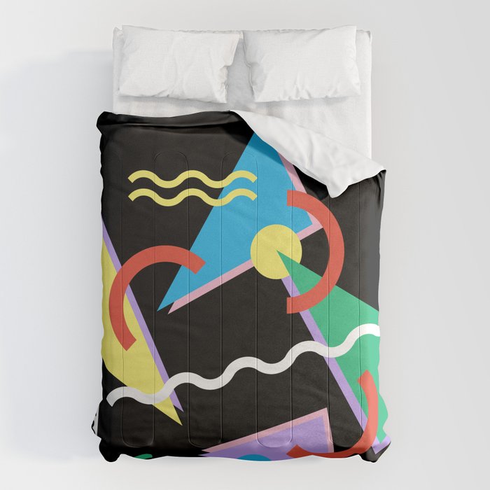 Memphis pattern 87 - 80s / 90s Retro Comforter Gallery Image 1